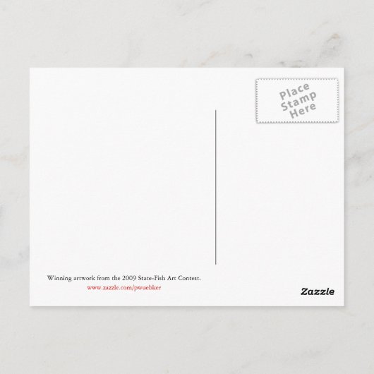 Die Kunst von S. Yi Grad 7 Postkarte (Rückseite)