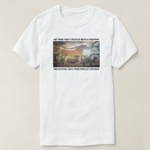Die Kunst wurde zuerst mit einem zweckbestimmten T T-Shirt