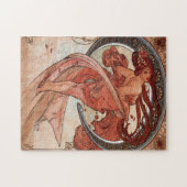 Die Künste - Tanz (1898) Alphonse Mucha Puzzle (Horizontal)