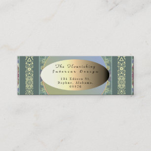 Die Kunsthandwerkskarte Mini Visitenkarte