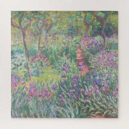 "DIE KÜNSTLER GARDEN" VON CLAUDE MONET PUZZLE (Vertikal)