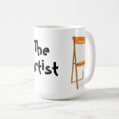 DIE KÜNSTLER-Tasse Kaffeetasse (VorderseiteRechts)