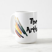 DIE KÜNSTLER-Tasse Kaffeetasse (Vorderseite Links)