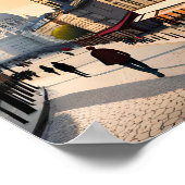 Die Künstlerecke Montmartre Poster (Ecke)