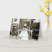 DIE KÜNSTLERIN DER 1890ER JAHRE FOTOGRAPH ARTISAN  KARTE (Gelbe Blume)