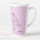 Die Künstlerin Latte Tasse (Rechts)