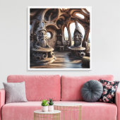 Die künstlerische Essenz von Alex Grays Vision-Tha Leinwanddruck (Insitu (Wohnzimmer))