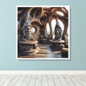 Die künstlerische Essenz von Alex Grays Vision-Tha Leinwanddruck (Insitu (Holzboden))