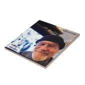 Die künstlerische Keramik Fliese (Seite)