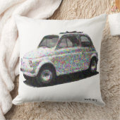 Die künstlerische klassische Fiat 500 Kissen (Decke)