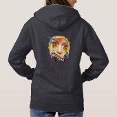 Die künstlerische Palette Hoodie (Rückseite)