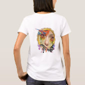 Die künstlerische Palette T-Shirt (Rückseite)