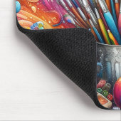 Die Künstlerpalette Mousepad (Ecke)