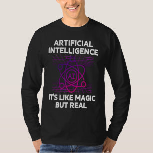 Die künstliche Intelligenz der AI-Informatik T-Shirt
