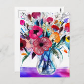 Die künstliche Intelligenz erzeugte einen wundersc Postkarte (Vorne/Hinten)