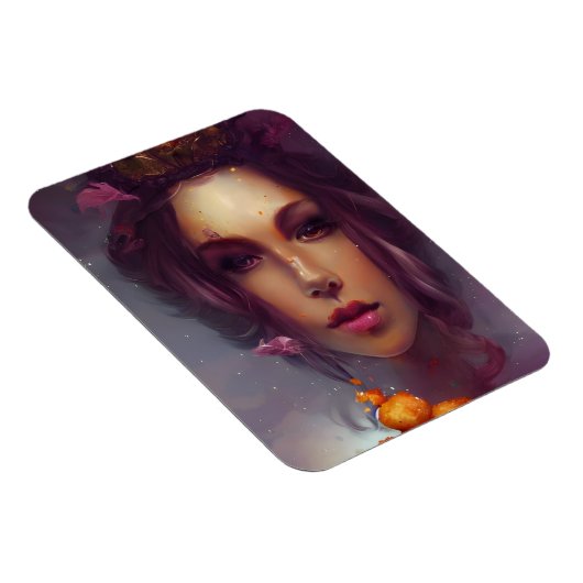 Die künstliche Intelligenz hat eine Göttin mit Kak Magnet (Rechte Seite)