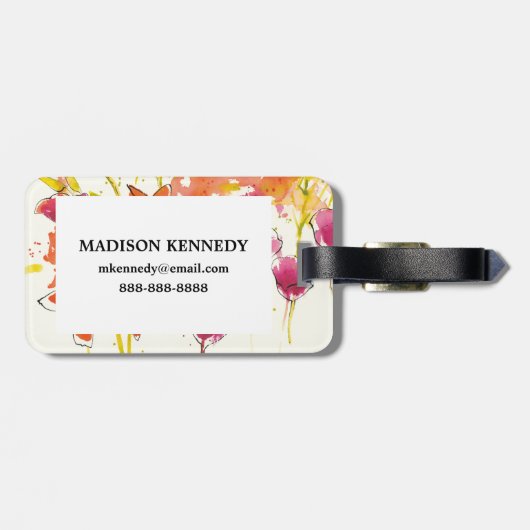 Die Kuppel der Partei Gepäckanhänger (Rückseite horizontal)