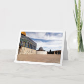 Die Kuppel des Felsens, Jerusalem, Israel Karte (Vorderseite)