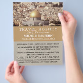 Die Kuppel des Felsens, Jerusalem, Reiseagentur Fl Flyer (Hand)