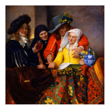 Die Kupplerin von Johannes Vermeer 