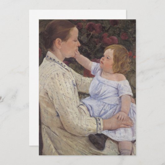 Die Kur des Kindes | Mary Cassatt (Vorne/Hinten)