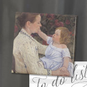 Die Kur des Kindes | Mary Cassatt Magnet