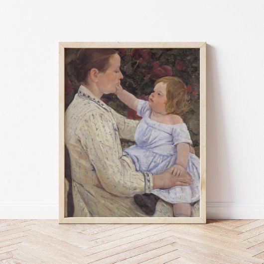 Die Kur des Kindes | Mary Cassatt Poster