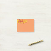 Die Kürbise des Falles Post-it Klebezettel (Auf Schreibtisch)