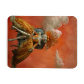 Die Kürbiskönigin | Surreal Art Magnet (Horizontal)
