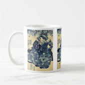 Die Kurtisane Hanao von Ogiya durch Utagawa, Kaffeetasse (Links)