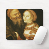 Die Kurtisane und der alte Mann, c.1530 Mousepad (Mit Mouse)