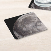 Die Kurve der Astronomie des Vollmonds Rechteckiger Pappuntersetzer (angewinkelt)