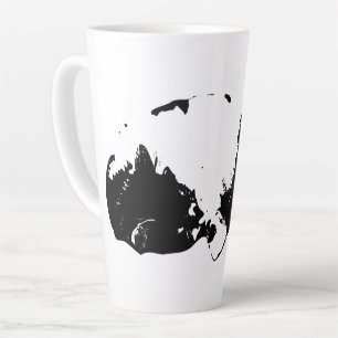 Die Kurve der Ruhe im Herbstlicht Milchtasse