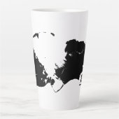 Die Kurve der Ruhe im Herbstlicht Milchtasse (Vorderseite)
