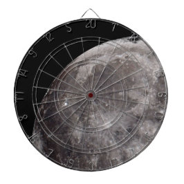 Die Kurve des Moon Astronomy Image Dart Board Dartscheibe