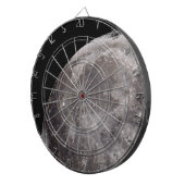 Die Kurve des Moon Astronomy Image Dart Board Dartscheibe (Vorderseite rechts)