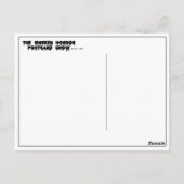 DIE KURZE POSTKARTE (Rückseite)