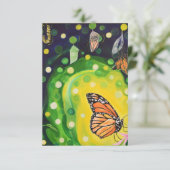 Die kurze Zeit ist nicht linear (Bestätigungskarte Karte (Stehend Vorderseite)