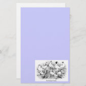 Die Kurzen Tumbler-Tauben Briefpapier (Vorne/Hinten)