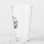 Die Kurzen Tumbler-Tauben Glas (Links)