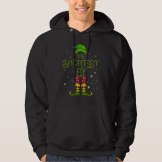 Die kürzeste Elf-Familie passende Gruppe Weihnacht Hoodie
