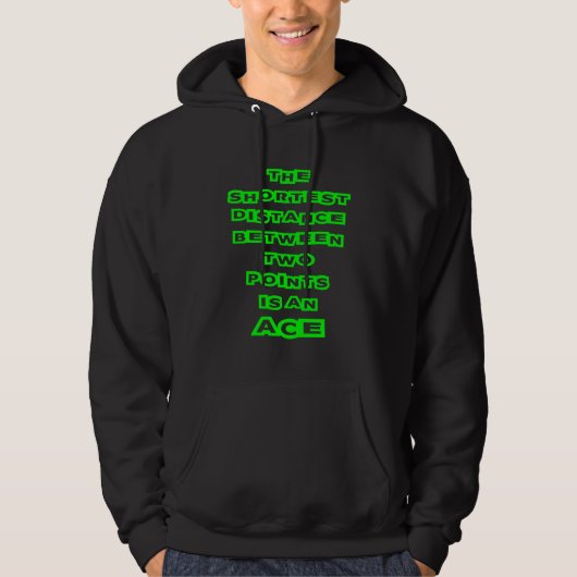 Die Kürzeste Entfernung Hoodie (Vorderseite)