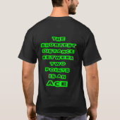 Die Kürzeste Entfernung T-Shirt (Rückseite)