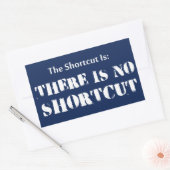 Die Kürzung ist, es gibt keine Kürzung Rechteckiger Aufkleber (Umschlag)