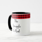 Die Kuschelphase ist Echt Tasse (Vorderseite Links)