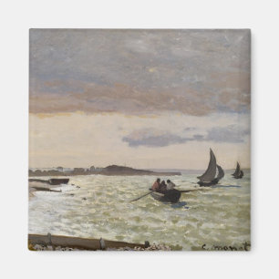 Die Küste bei Sainte-Adresse, 1864 Magnet