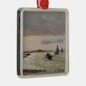 Die Küste bei Sainte-Adresse, 1864 Silbernes Ornament (Rechts)