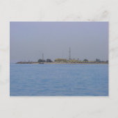 Die Küste der Insel Failaka, Kuwait Postkarte (Vorderseite)
