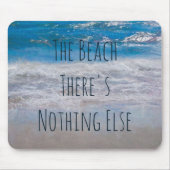 Die Küste des blauen weißen tropischen Ozeans Mousepad (Vorne)