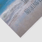 Die Küste des blauen weißen tropischen Ozeans Seidenpapier (Ausschnitt)